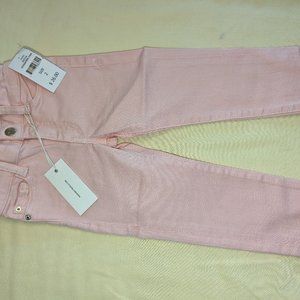 Warp + Weft Skinny Jeans / Pink/ Size 2
